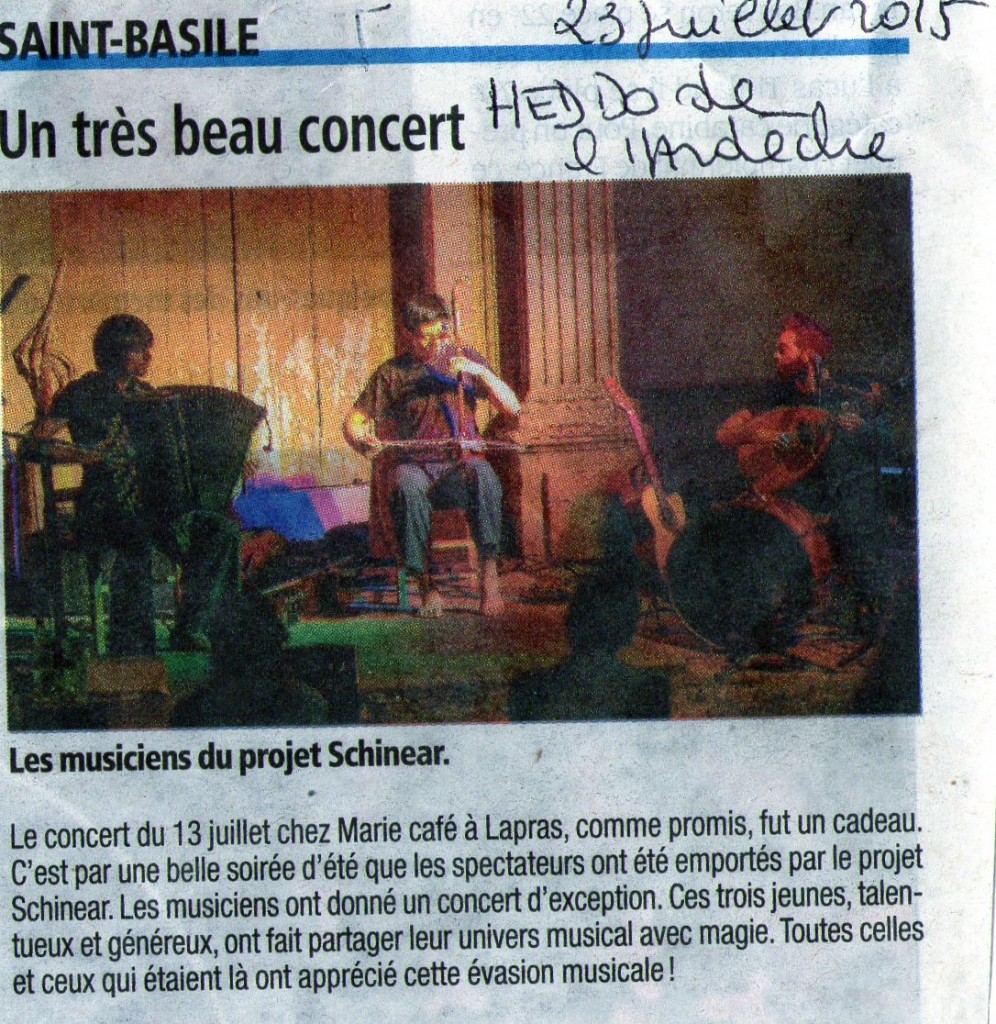 article marie café