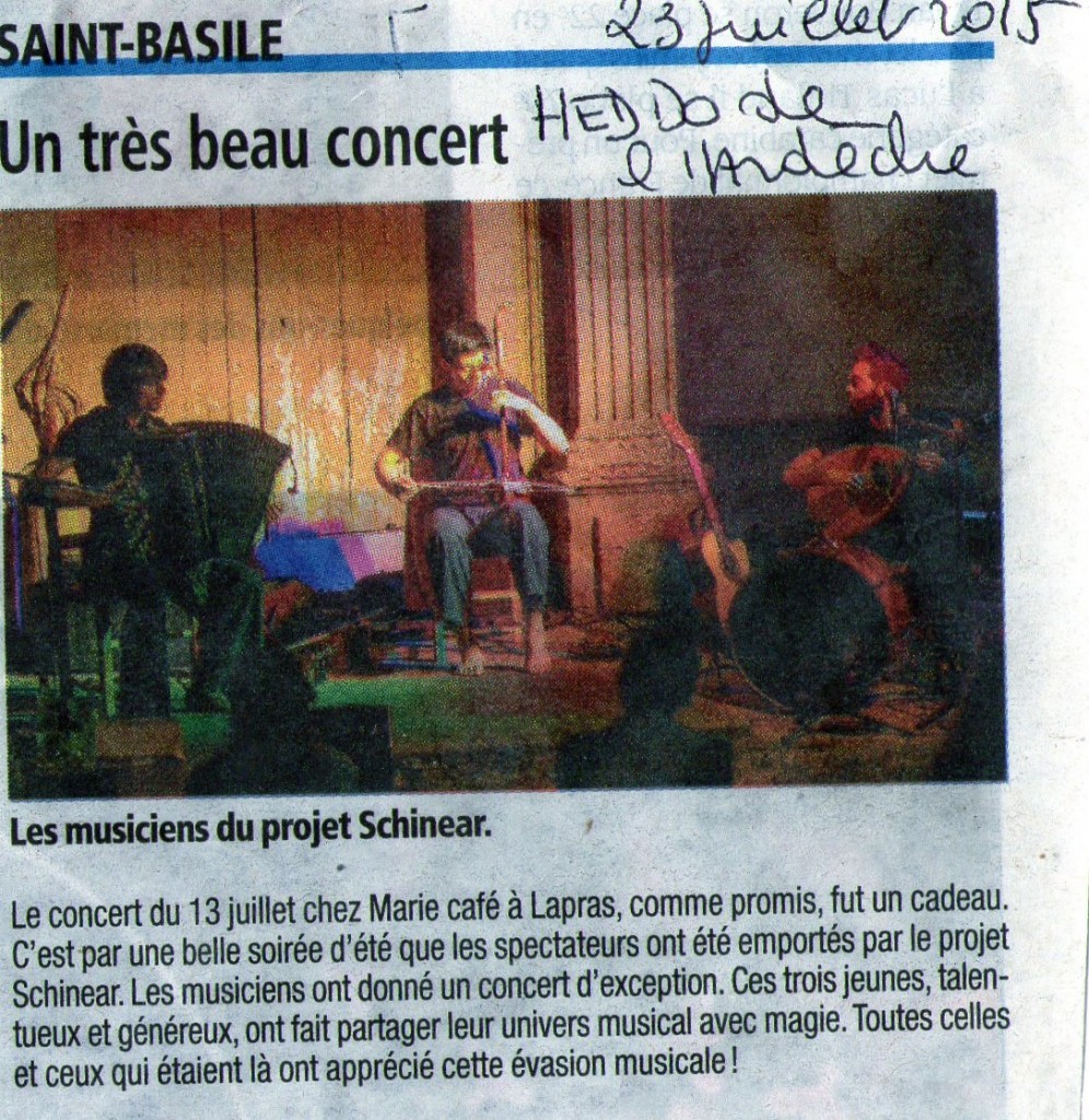 article marie café